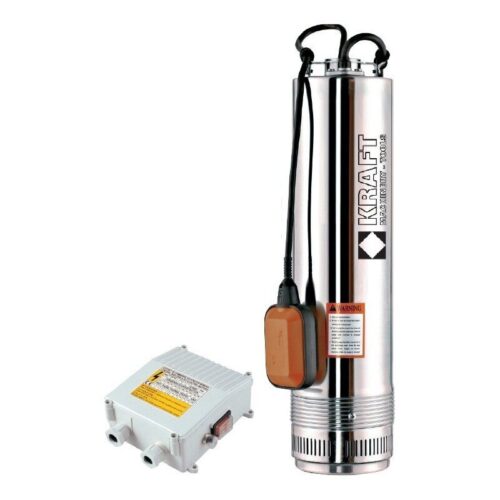 KRAFT SCM 4 Υποβρύχια αντλία πηγαδιών - δεξαμενών 1HP - 230V